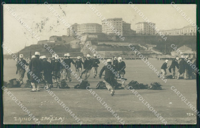 Genova città Militari Fanteria Foto cartolina QT7593 – fronte