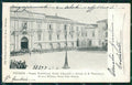 Potenza città Piazza Prefettura Festa Statuto VII Fanteria cartolina QT7614 – fronte