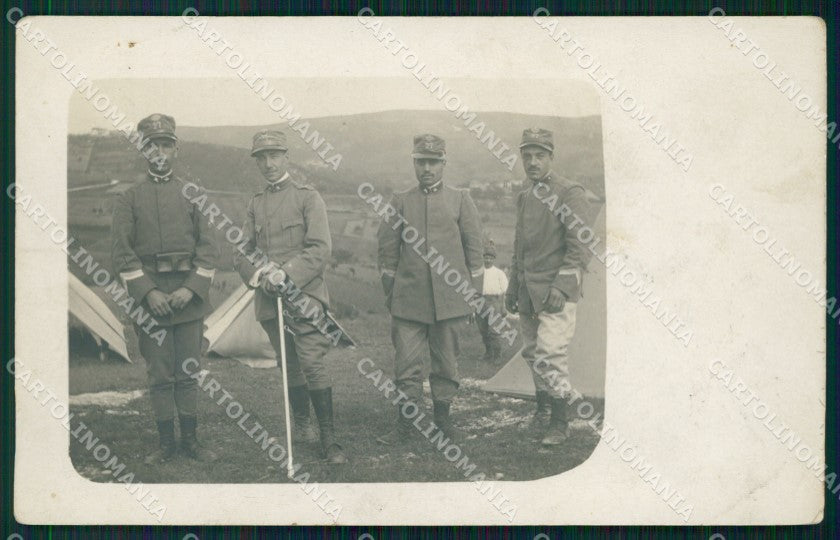 Firenze Calenzano Croci 27º Reggimento Fanteria Militari Foto cartolina QT7654 – fronte