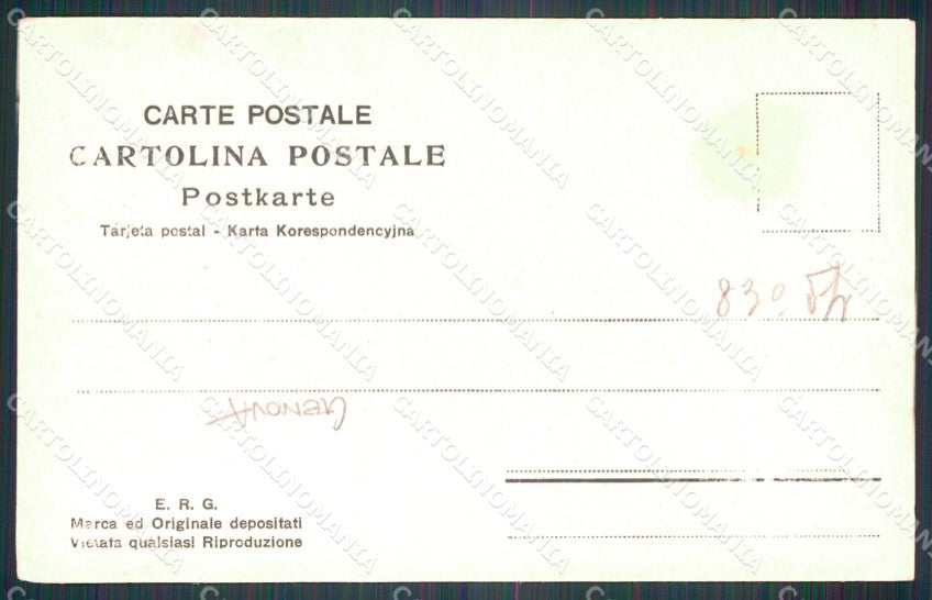 Genova città 83º Reggimento Fanteria Militari Foto cartolina QT7664 – retro