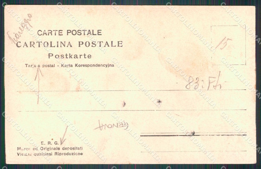 Genova città 83º Reggimento Fanteria Militari Foto cartolina QT7666 – retro