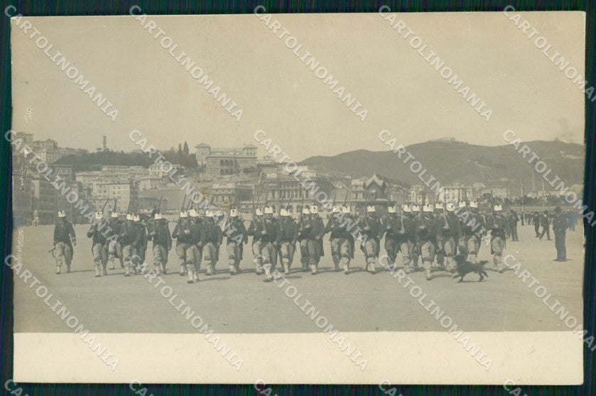Genova città 83º Reggimento Fanteria Militari Foto cartolina QT7671 – fronte