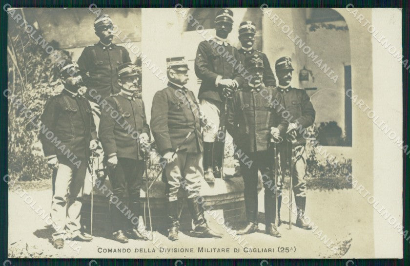 Cagliari città Militari Comando della Divisione Foto cartolina QT7705 – fronte
