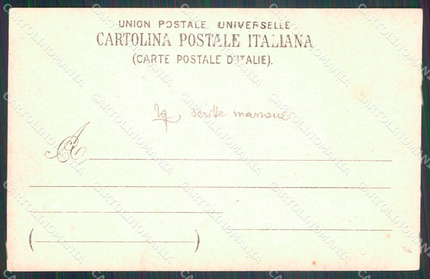 Cagliari città 10º Reggimento Fanteria Militari Foto cartolina QT7722 – retro