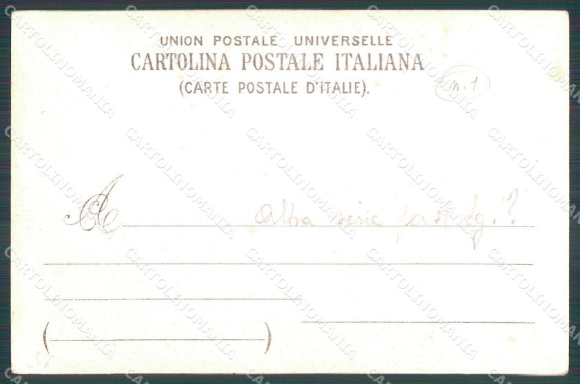 Cagliari città Nave Matilde Savoia Umberto I Foto cartolina QT7725 – retro
