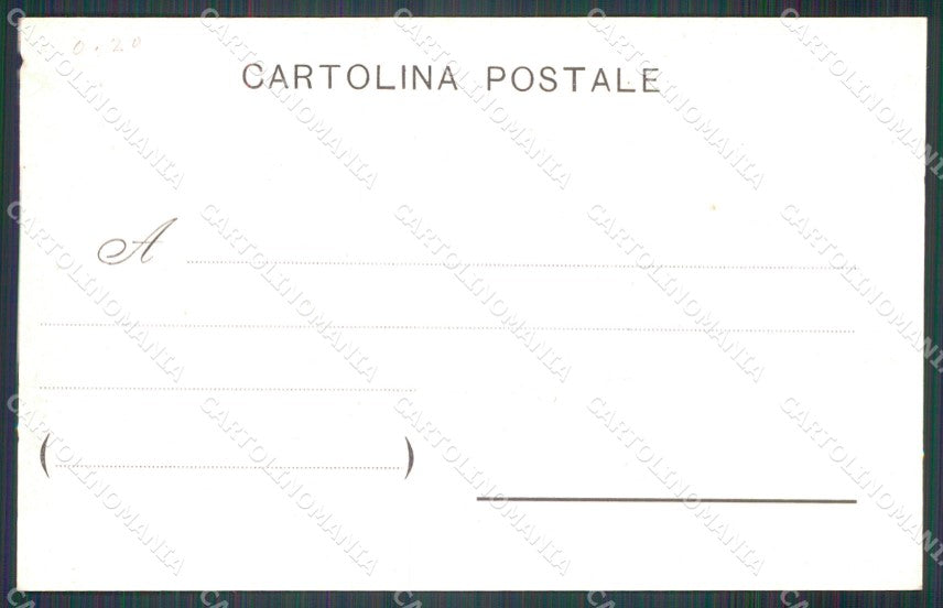 Reggio Emilia Scandiano Militari Allievi Cavalleria cartolina QT7734 – retro