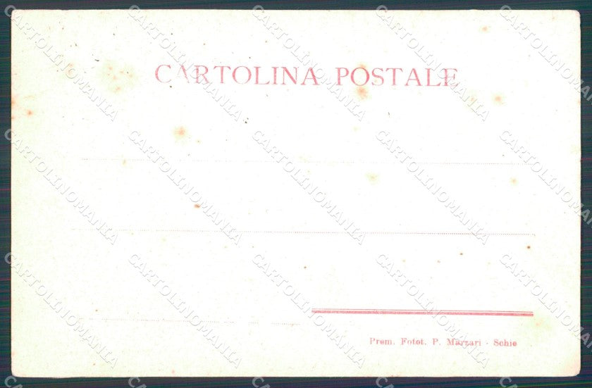 Vicenza Valle del Leogra Bracciovalle I Reggimento Fanteria cartolina QT7751 – retro