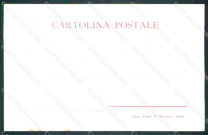 Vicenza Pian della Fugazza II Reggimento Fanteria Brigata Re cartolina QT7756 – retro