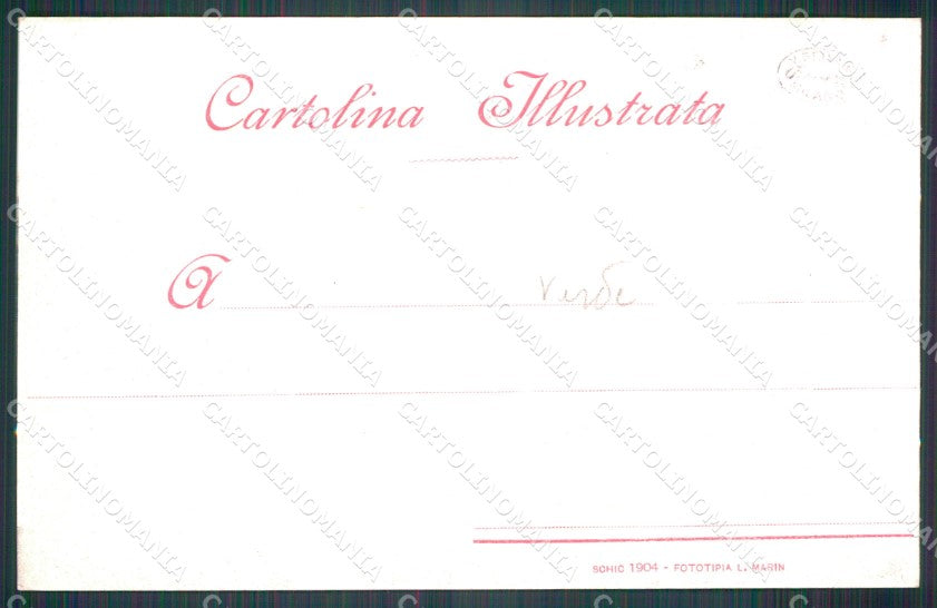 Vicenza Pian della Fugazza II Reggimento Fanteria Brigata Re cartolina QT7758 – retro