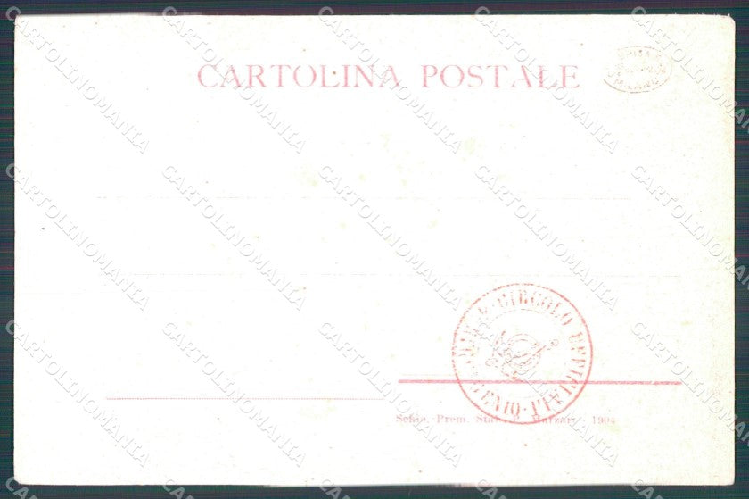 Vicenza Pian della Fugazza II Fanteria Corpo Musicale cartolina QT7761 – retro