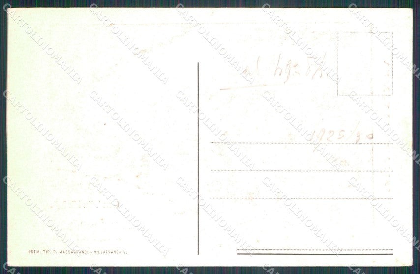 Verona Villafranca di Obelisco cartolina QT7764 – retro