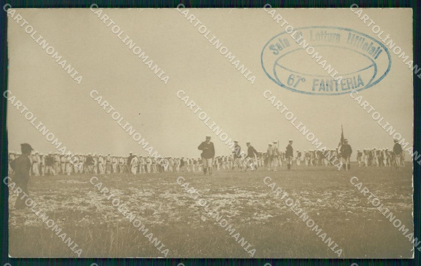 Treviso Maserada 67º Reggimento Fanteria Militari Foto cartolina QT7770 – fronte