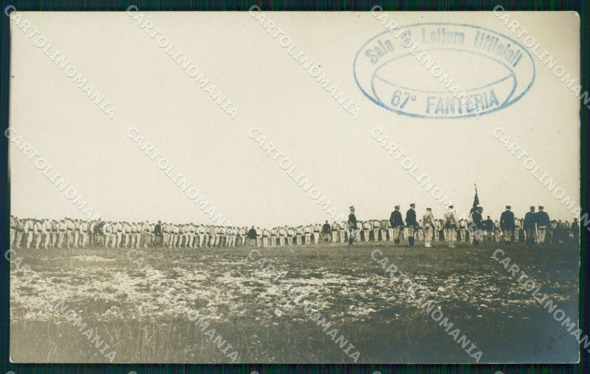 Treviso Maserada 67º Reggimento Fanteria Militari Foto cartolina QT7773 – fronte