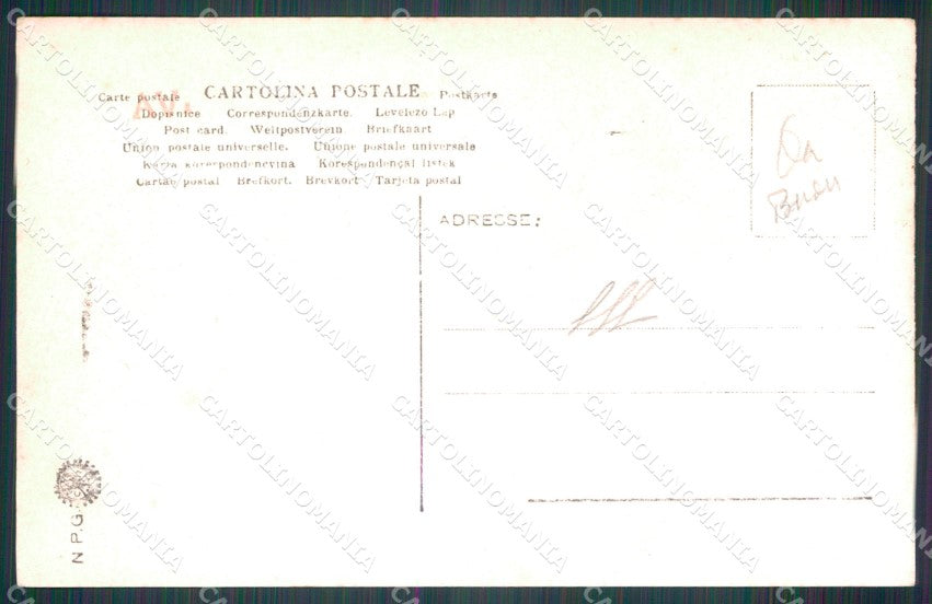 Perugia città 51º Regg Fanteria Battaglia Varese Tilli Foto cartolina QT7795 – retro