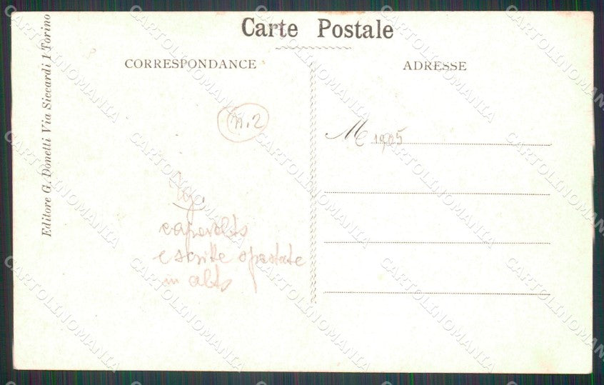 Sassari Luogosanto 42º Regg Fanteria VI Battaglione Foto cartolina QT7806 – retro