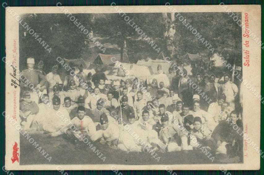 Como Sormano 29º Reggimento Fanteria Militari Vallassina cartolina QT7811 – fronte