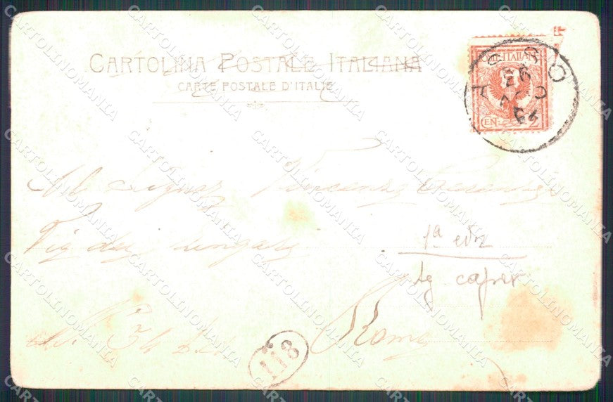 Como Barni Asso 78º Reggimento Fanteria Militari cartolina QT7819 – retro