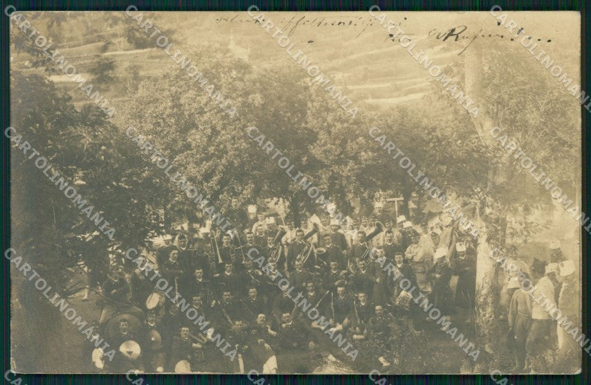 Como Asso ? Banda Musicale Fanteria Militari Foto cartolina QT7822 – fronte