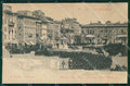 Livorno città Piazza Vittorio Emanuele Militari Fanteria cartolina QT7841 – fronte