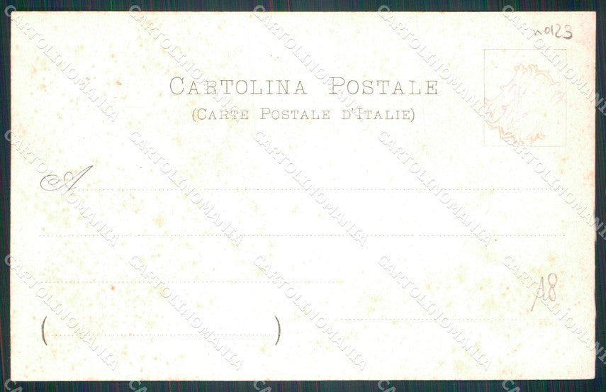 Roma città Militari Cavalleggeri cartolina QT7889 – retro