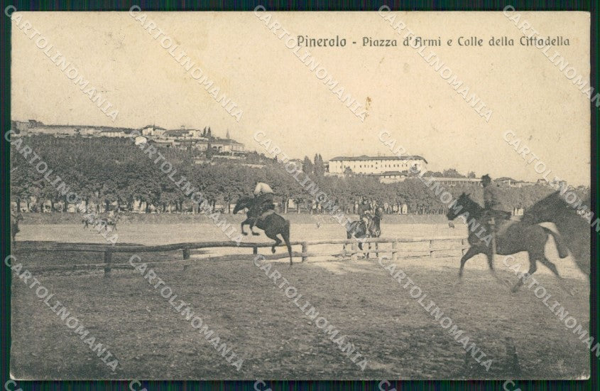 Torino Pinerolo Scuola Cavalleria Militari cartolina QT7920 – fronte