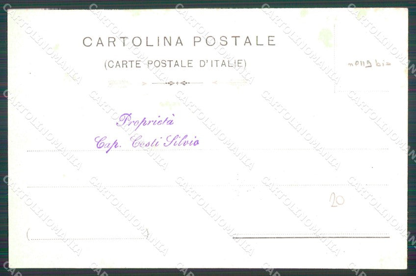 Militari Dragoni di Piemonte Nizza Cavalleria I Reggimento cartolina QT7939 – retro