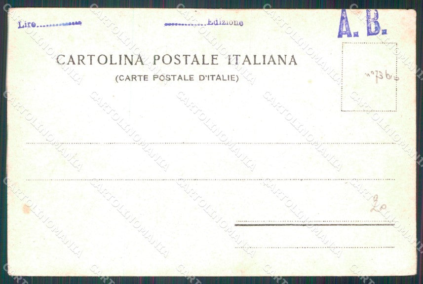 Militari II Reggimento Piemonte Reale Cavalleria Sforzesca cartolina QT7955 – retro