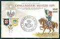 Militari 12º Reggimento Cavalleria di Saluzzo cartolina QT7957 – fronte