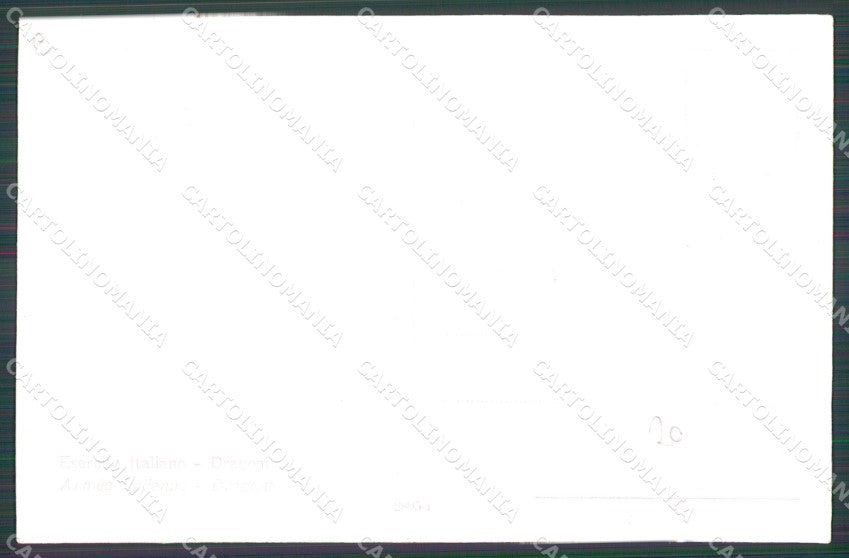 Militari Cavalleggeri Dragoni Uniforme Cavallo cartolina QT7963 – retro