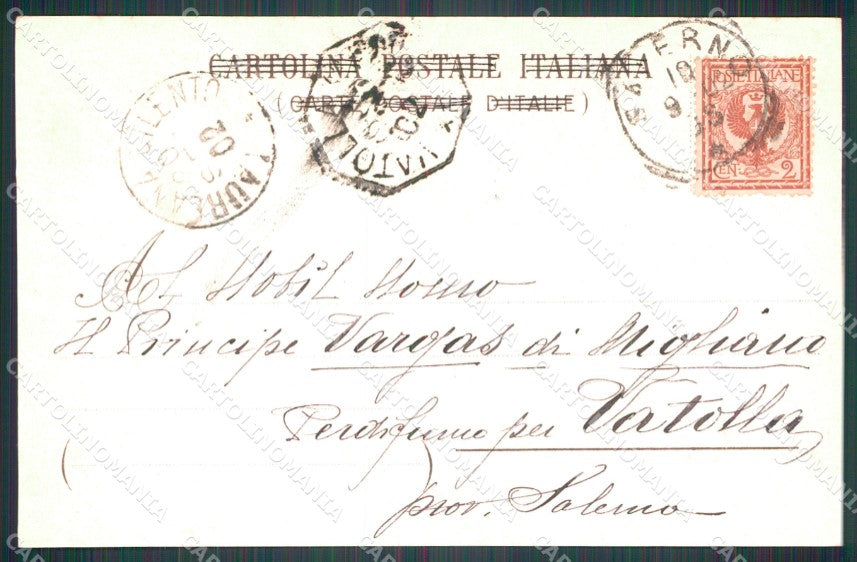 Militari 21º Reggimento Cavalleggeri Padova cartolina QT7972 – retro