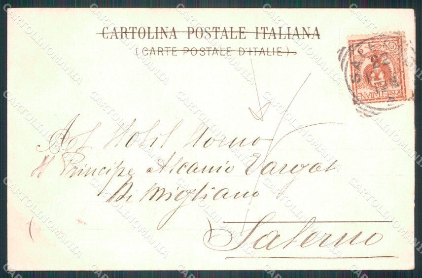 Militari 21º Reggimento Cavalleggeri Padova PIEGA cartolina QT7976 – retro