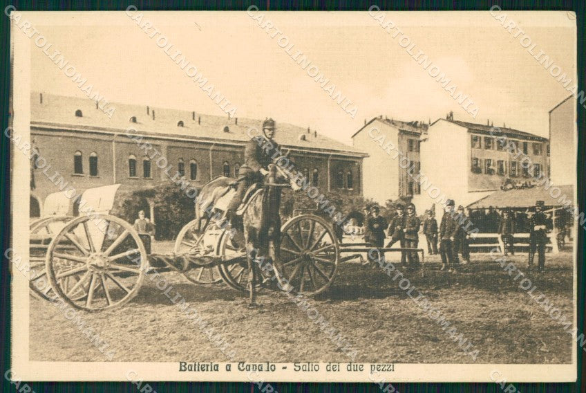 Militari Reggimento Artiglieria Milano Caserma Principe Eugenio cartolina QT7979 – fronte