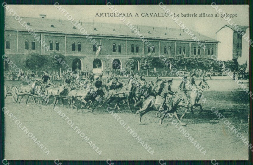 Militari Reggimento Artiglieria Milano Caserma Principe Eugenio cartolina QT7981 – fronte