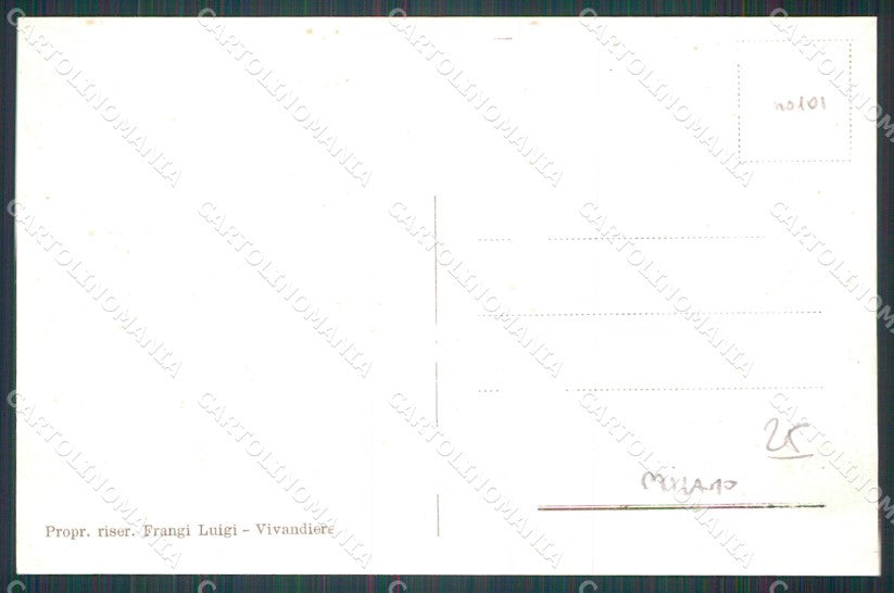 Militari Reggimento Artiglieria a Cavallo Milano Caserma Foto cartolina QT7985 – retro