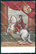Militari Cavalleria Genova Dragoni Robilant cartolina QT8027 – fronte