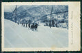 Belluno Calalzo di Cadore sci Sports Invernali PIEGHINA cartolina QT8061 – fronte