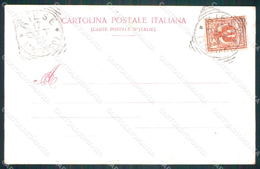 Treviso Castelfranco Veneto Riese Pio X cartolina QT8072 – retro