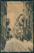 Treviso città Via Re Umberto cartolina QT8091 – fronte