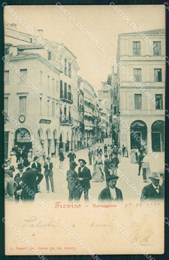 Treviso città Calmaggiore cartolina QT8096 – fronte