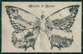 Venezia Mestre Donna Farfalla Bertiglia ? cartolina QT8123 – fronte