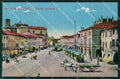 Venezia Mestre Piazza Umberto I PIEGHINA cartolina QT8152 – fronte