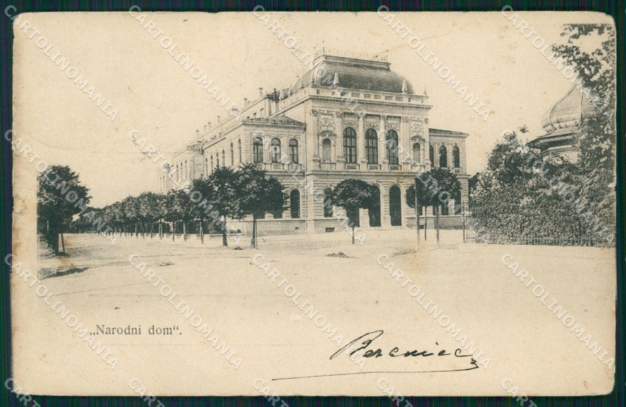 Slovenia Ljubjana Lubiana cartolina QT8198 – fronte