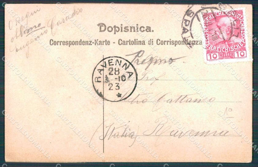 Croazia Croatia Dalmazia Types cartolina QT8215 – retro