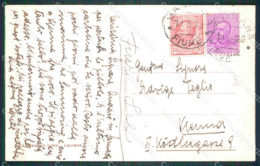 Croazia Croatia Lovran Laurana cartolina QT8226 – retro