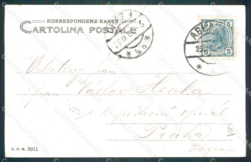 Croazia Croatia Fiume Abbazia cartolina QT8231 – retro