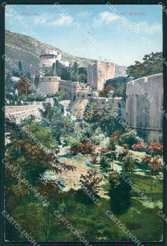 Croazia Dubrovnik Ragusa cartolina QT8232 – fronte