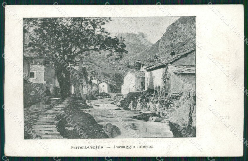 Torino Moncenisio Ferrera Cenisio PIEGHINE cartolina QZ0027 – fronte