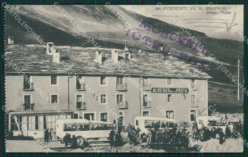Torino Moncenisio Corriera cartolina QZ0051 – fronte