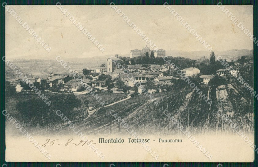 Torino Montaldo Torinese cartolina QZ0054 – fronte