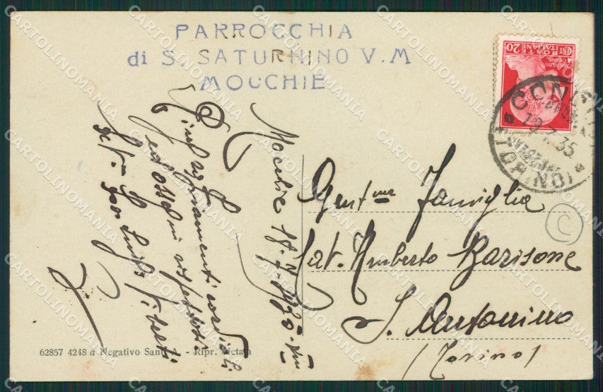 Torino Mocchie cartolina QZ0064 – retro